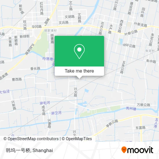 韩坞一号桥 map
