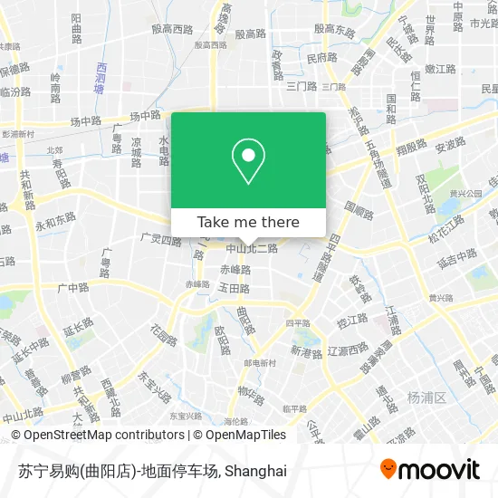 苏宁易购(曲阳店)-地面停车场 map