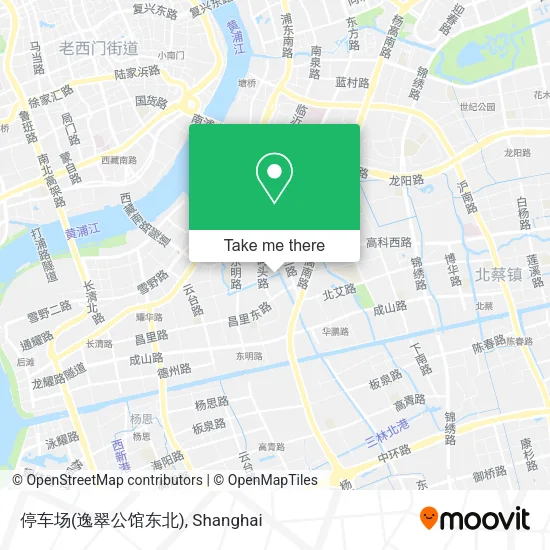 停车场(逸翠公馆东北) map