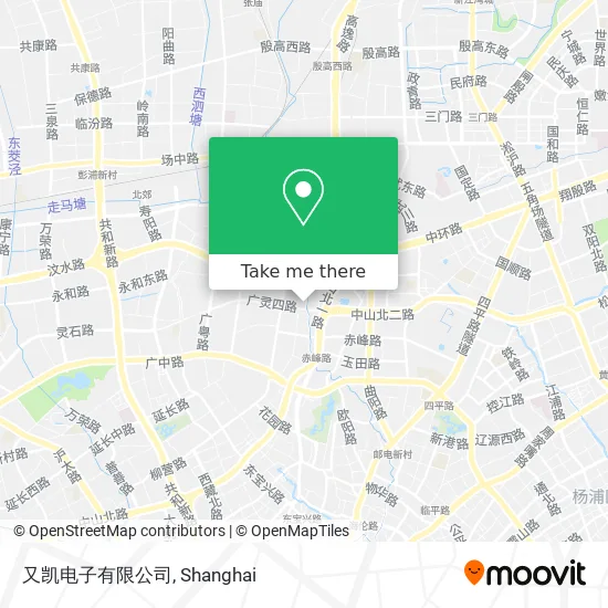 又凯电子有限公司 map