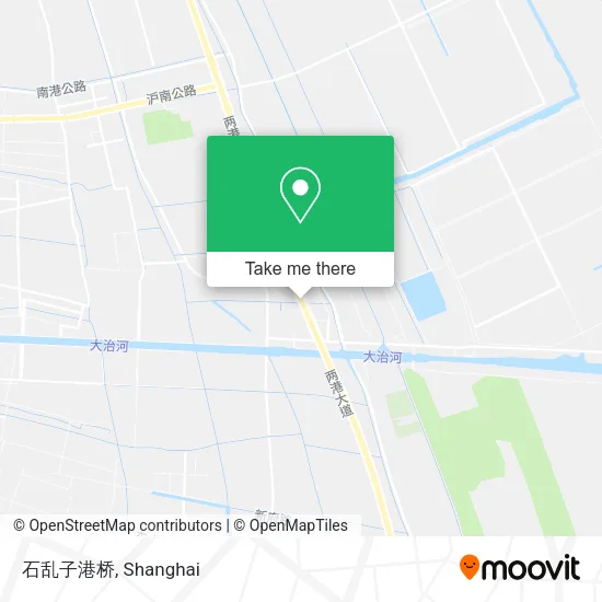 石乱子港桥 map