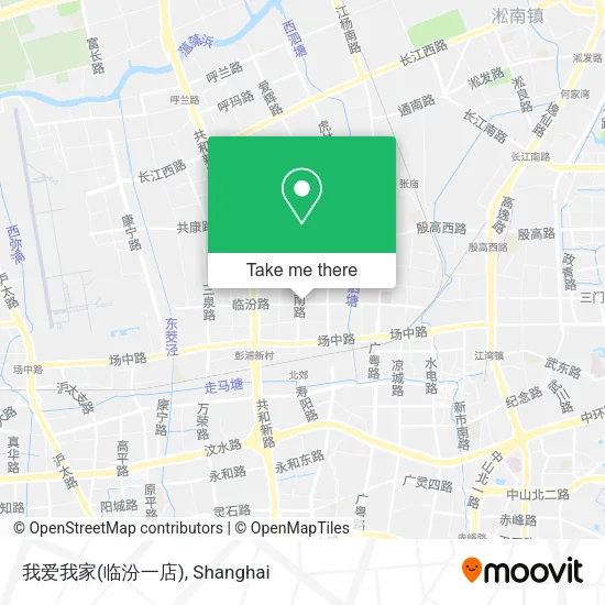 我爱我家(临汾一店) map