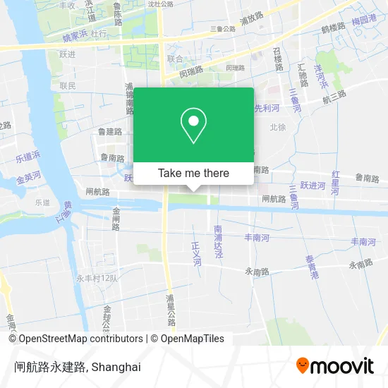 闸航路永建路 map