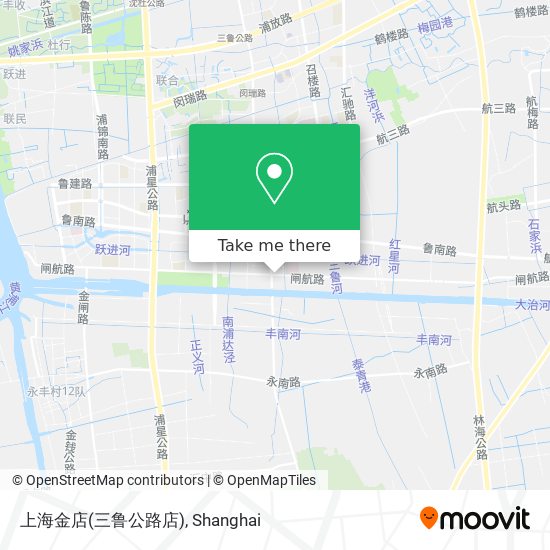 上海金店(三鲁公路店) map