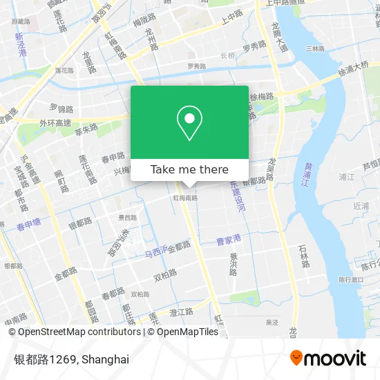 银都路1269 map