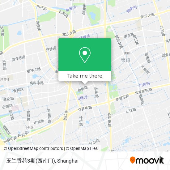 玉兰香苑3期(西南门) map