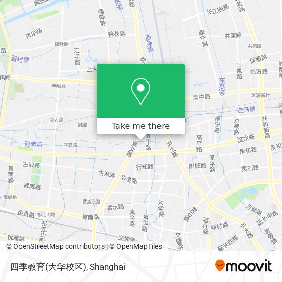 四季教育(大华校区) map