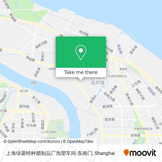 上海绿菱特种腊制品厂泡塑车间-东南门 map