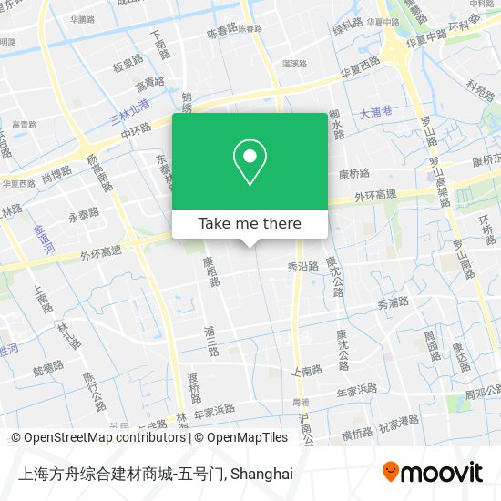 上海方舟综合建材商城-五号门 map