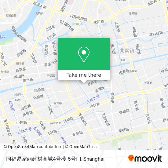 同福易家丽建材商城4号楼-5号门 map