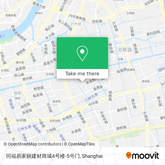 同福易家丽建材商城4号楼-5号门 map