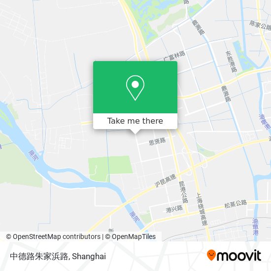中德路朱家浜路 map