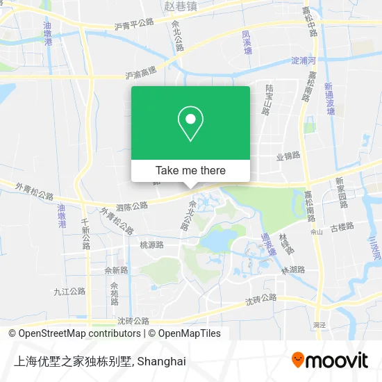 上海优墅之家独栋别墅 map