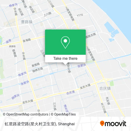 虹星路凌空路(星火村卫生室) map