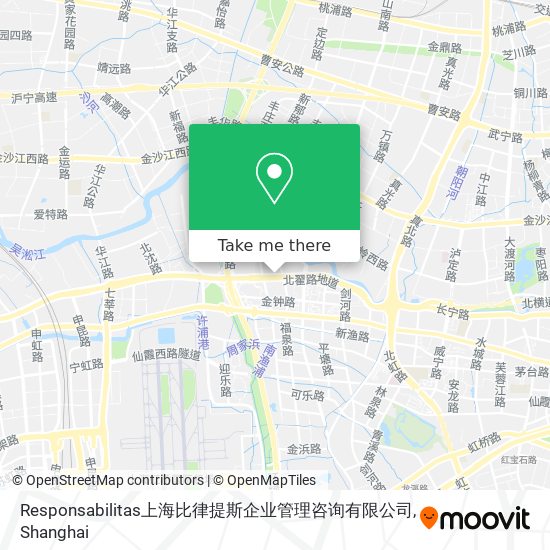 Responsabilitas上海比律提斯企业管理咨询有限公司 map