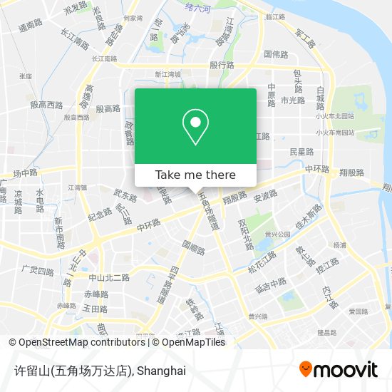 许留山(五角场万达店) map