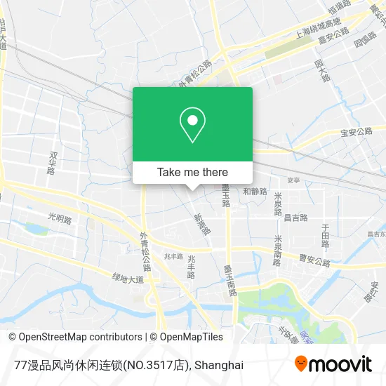 77漫品风尚休闲连锁(NO.3517店) map
