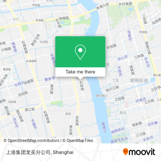 上港集团龙吴分公司 map