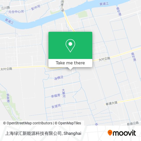 上海绿汇新能源科技有限公司 map