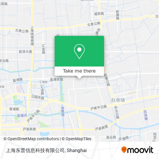 上海东普信息科技有限公司 map