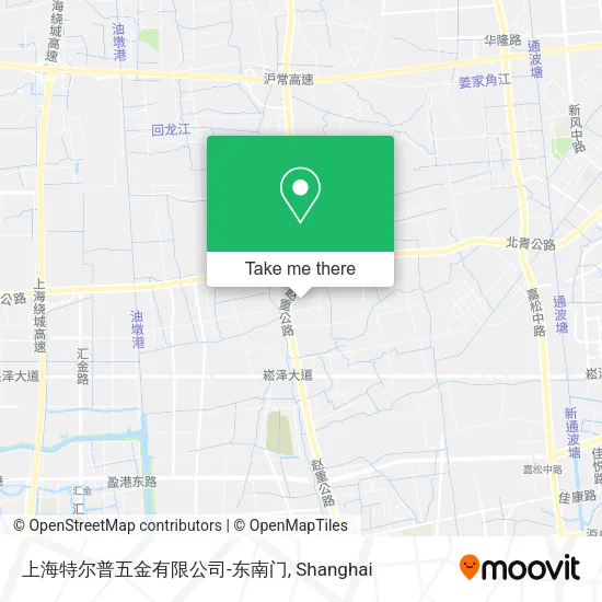 上海特尔普五金有限公司-东南门 map