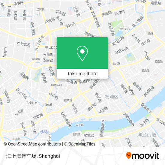 海上海停车场 map