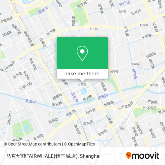马克华菲FAIRWHALE(怡丰城店) map