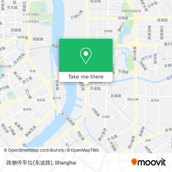 路侧停车位(东波路) map