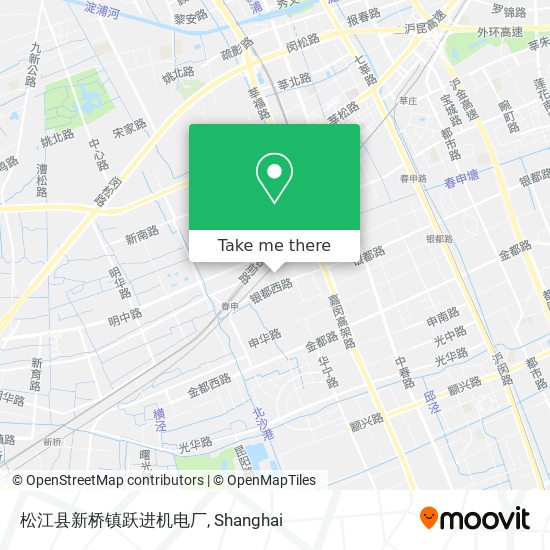 松江县新桥镇跃进机电厂 map