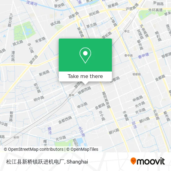 松江县新桥镇跃进机电厂 map