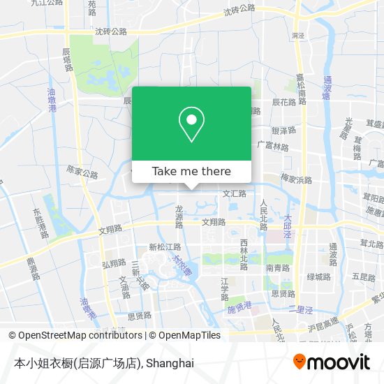 本小姐衣橱(启源广场店) map