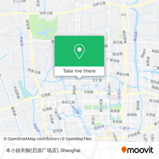 本小姐衣橱(启源广场店) map