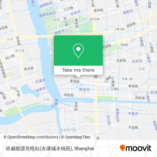 依威能源充电站(永康城永锦苑) map