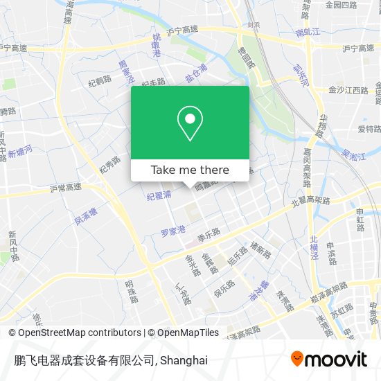 鹏飞电器成套设备有限公司 map