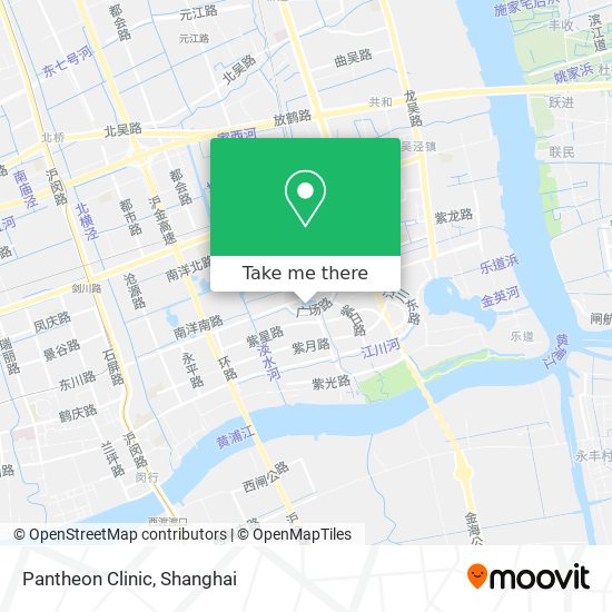 Pantheon Clinic map