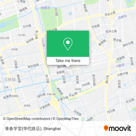 青春学堂(华佗路店) map