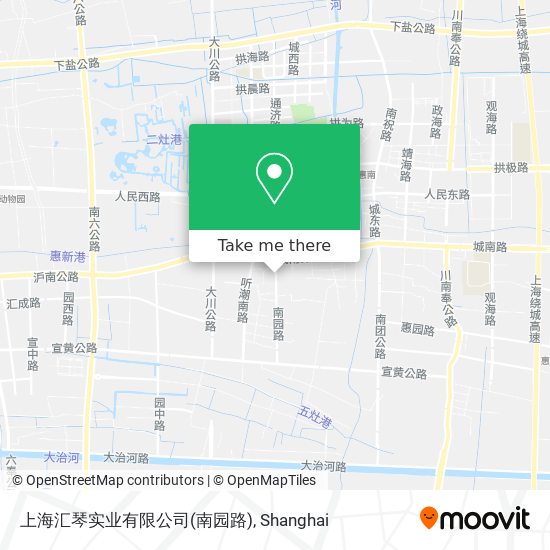上海汇琴实业有限公司(南园路) map