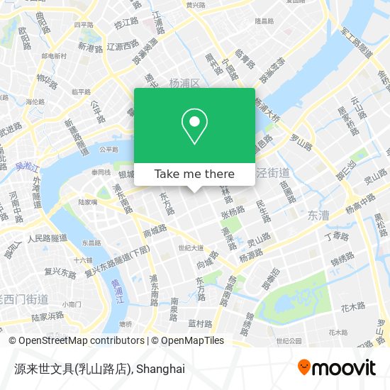 源来世文具(乳山路店) map