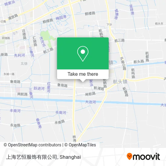 上海艺恒服饰有限公司 map
