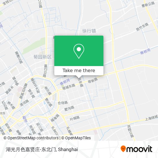 湖光月色嘉贤庄-东北门 map