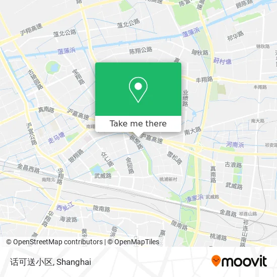 话可送小区 map