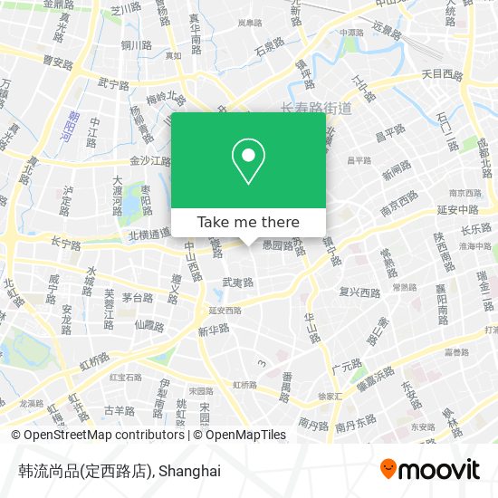 韩流尚品(定西路店) map