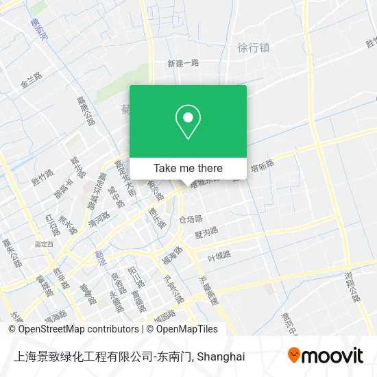 上海景致绿化工程有限公司-东南门 map