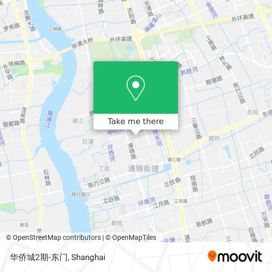 华侨城2期-东门 map