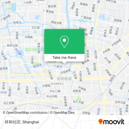 祥和社区 map
