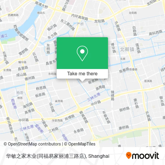 华敏之家木业(同福易家丽浦三路店) map