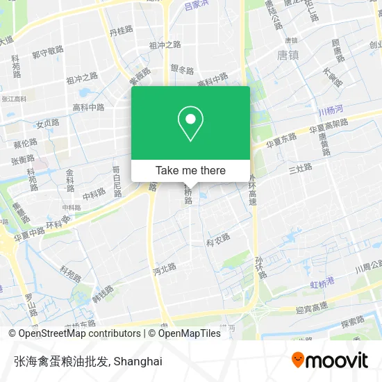 张海禽蛋粮油批发 map