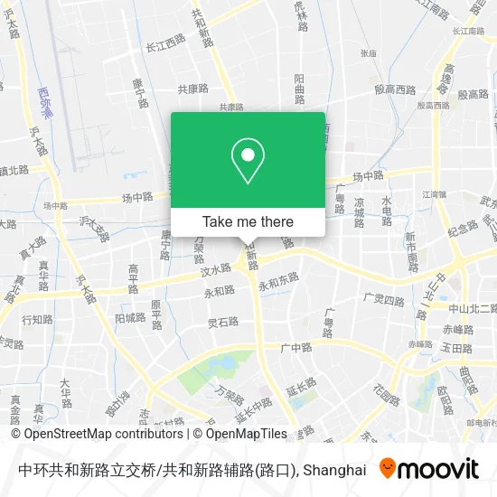 中环共和新路立交桥/共和新路辅路(路口) map
