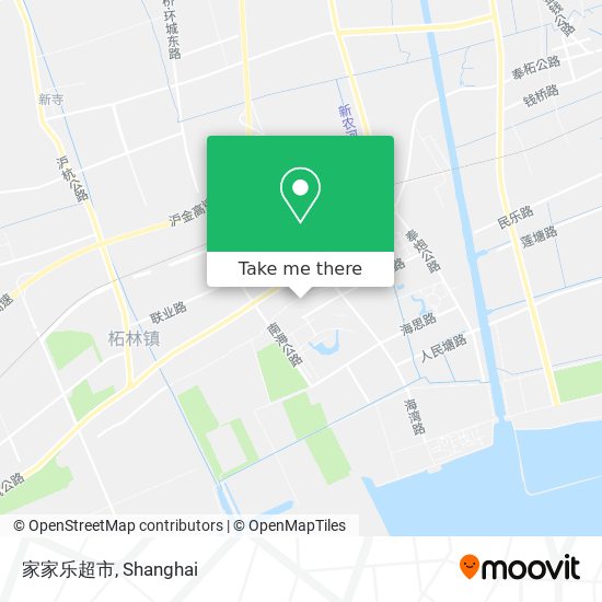 家家乐超市 map