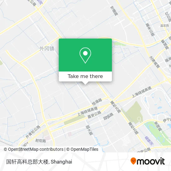 国轩高科总部大楼 map